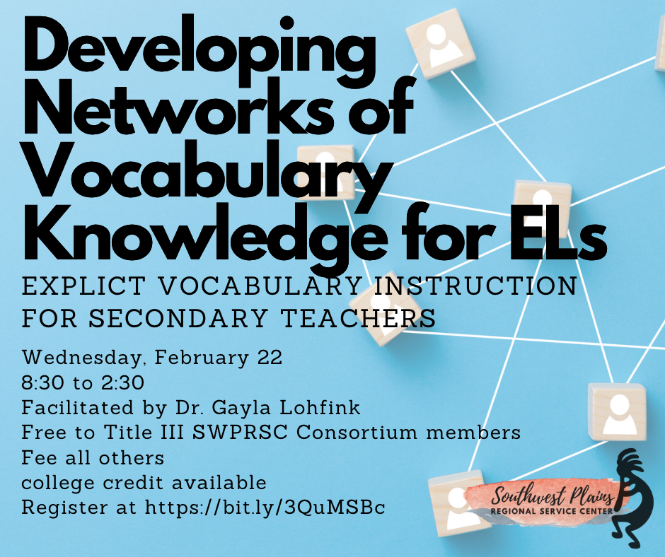 Developing Networks of Vocab Knowledge for ELs