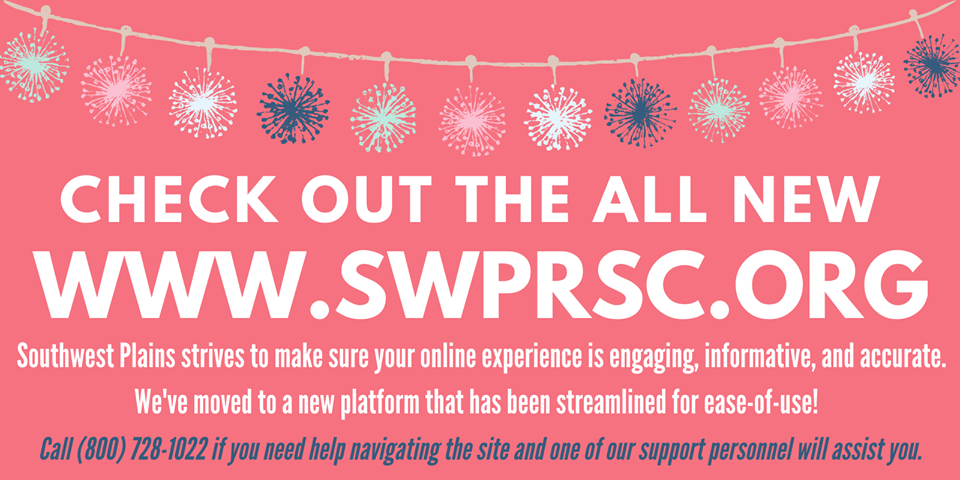 Visit our new website at www.swprsc.org